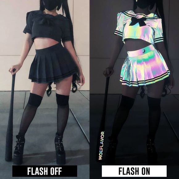syndrome store Dresses & Skirts - Moeflavor moon reflective skirt